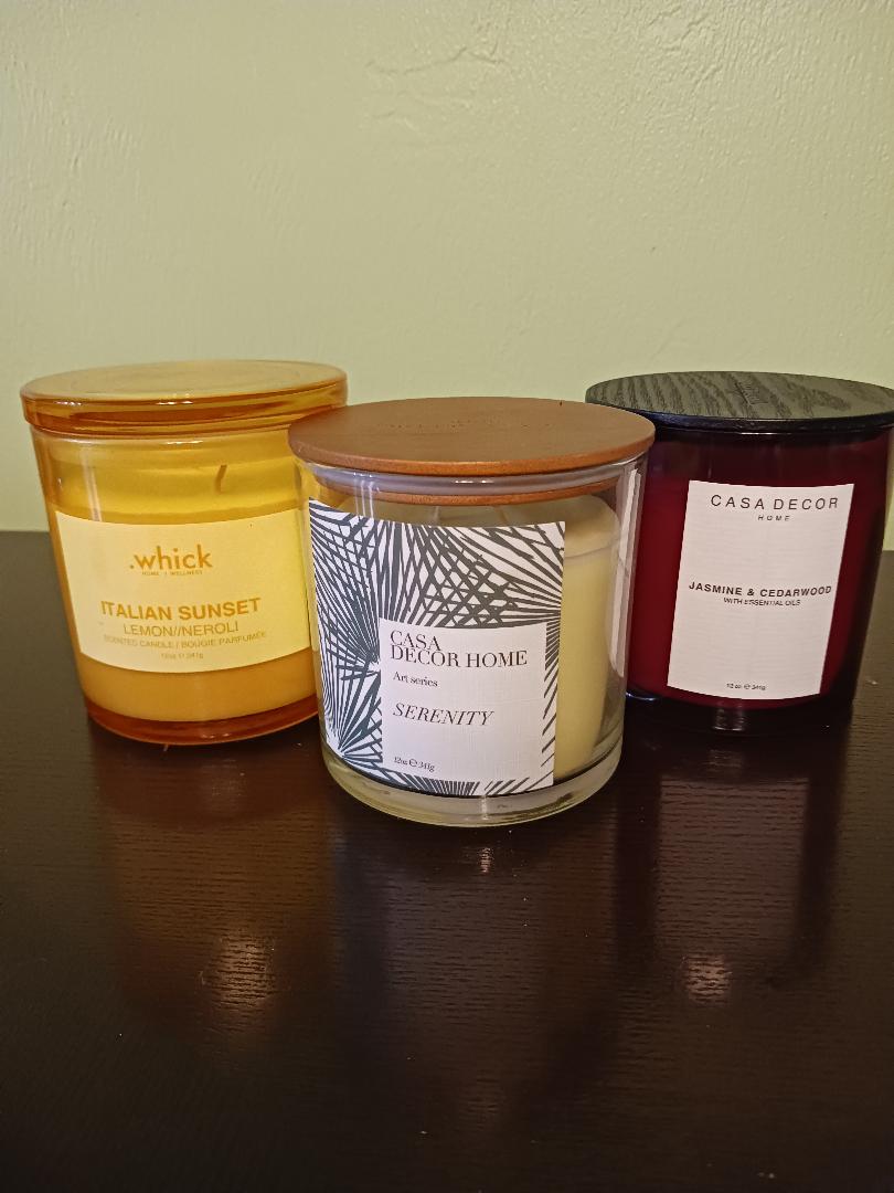 Candle- Lightly Scented